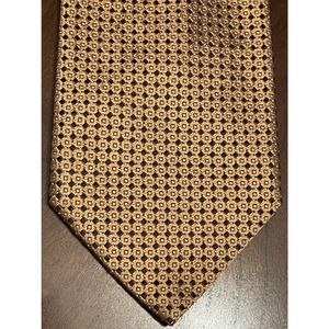 Nautica Orange Blue 100% Silk Men’s Neck Tie Madenin China